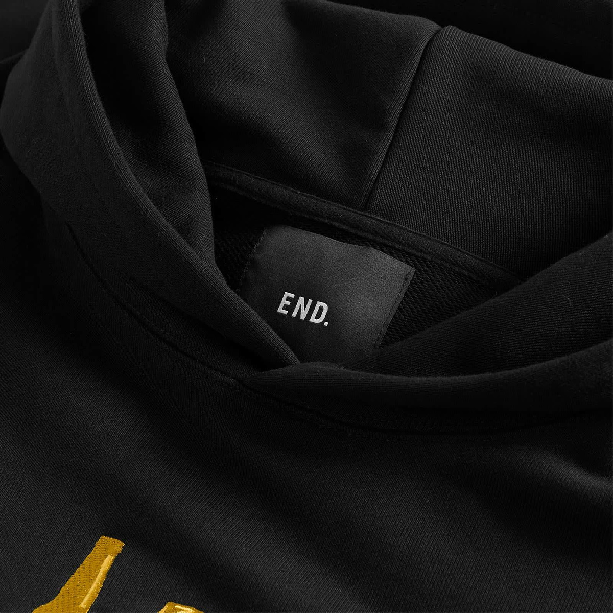 END. The Usual Hoodie in Black