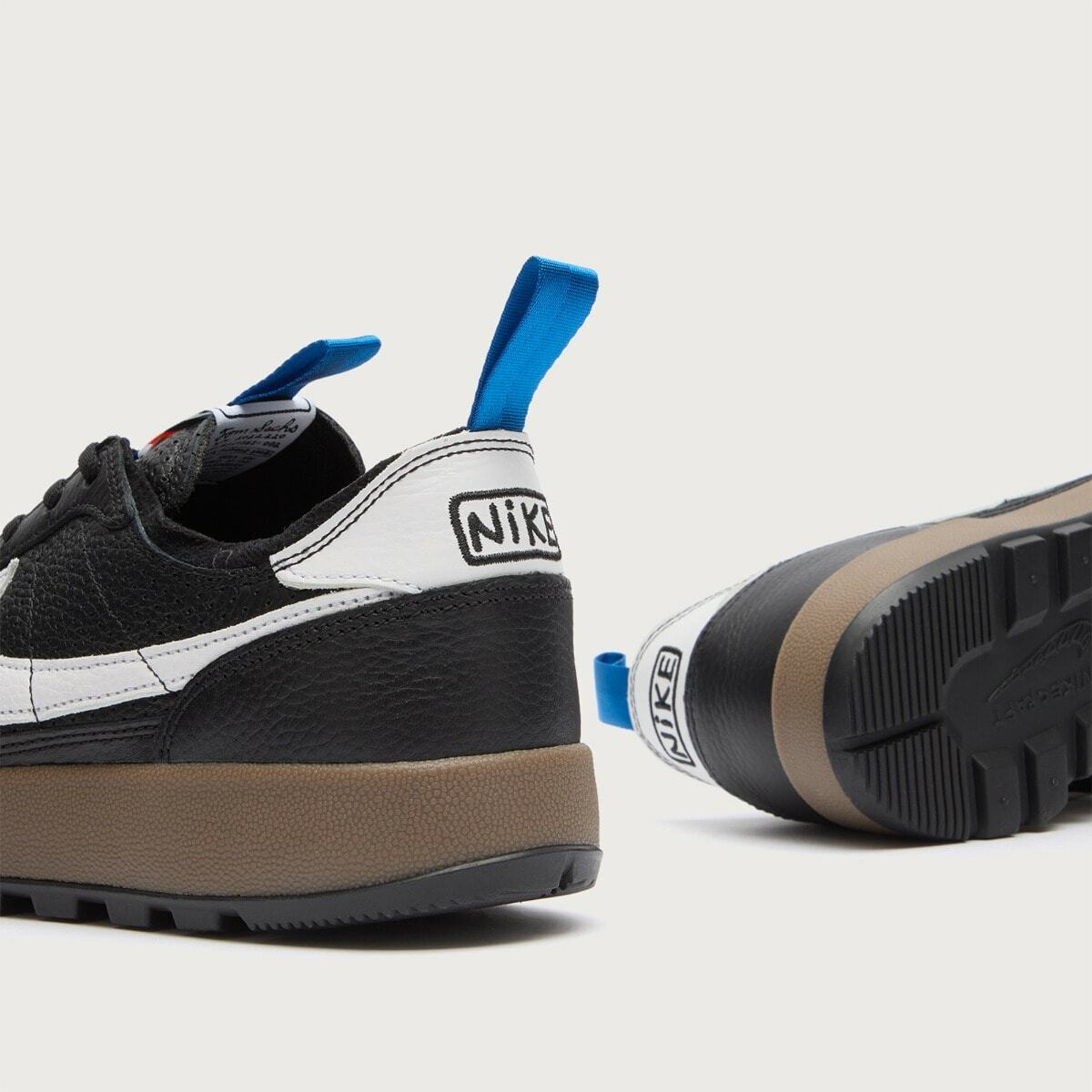 Nike x Tom Sachs General Purpose Sneaker in Black/White/Team Orange
