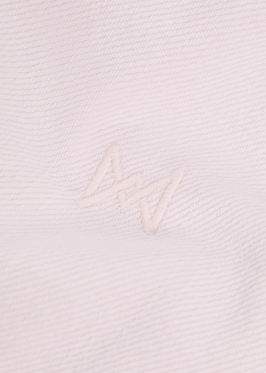 Agolde X Maria Mcmanus Denim Shirt Pink