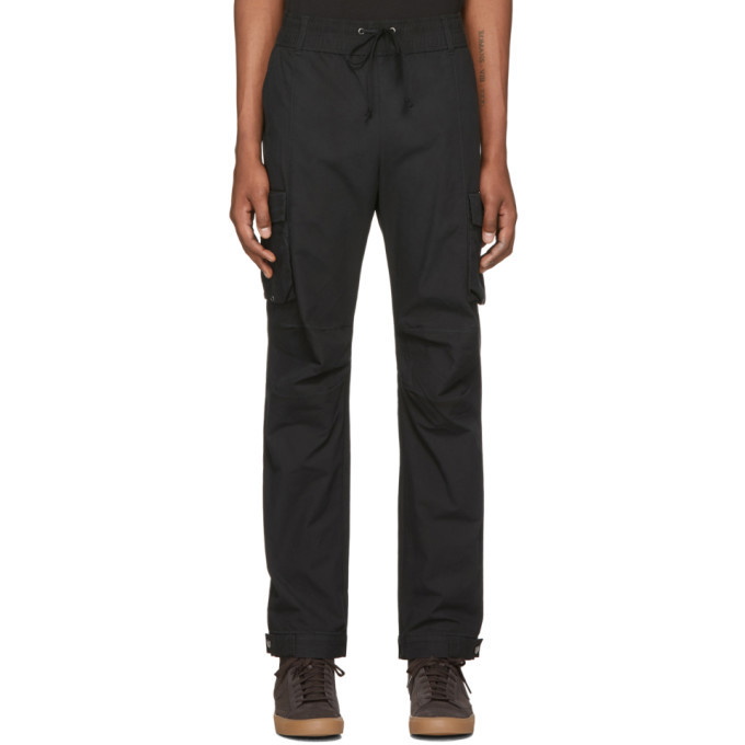 Photo: John Elliott Black Panorama Cargo Pants