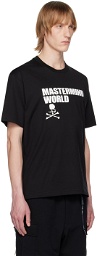 mastermind WORLD Black Peace T-Shirt