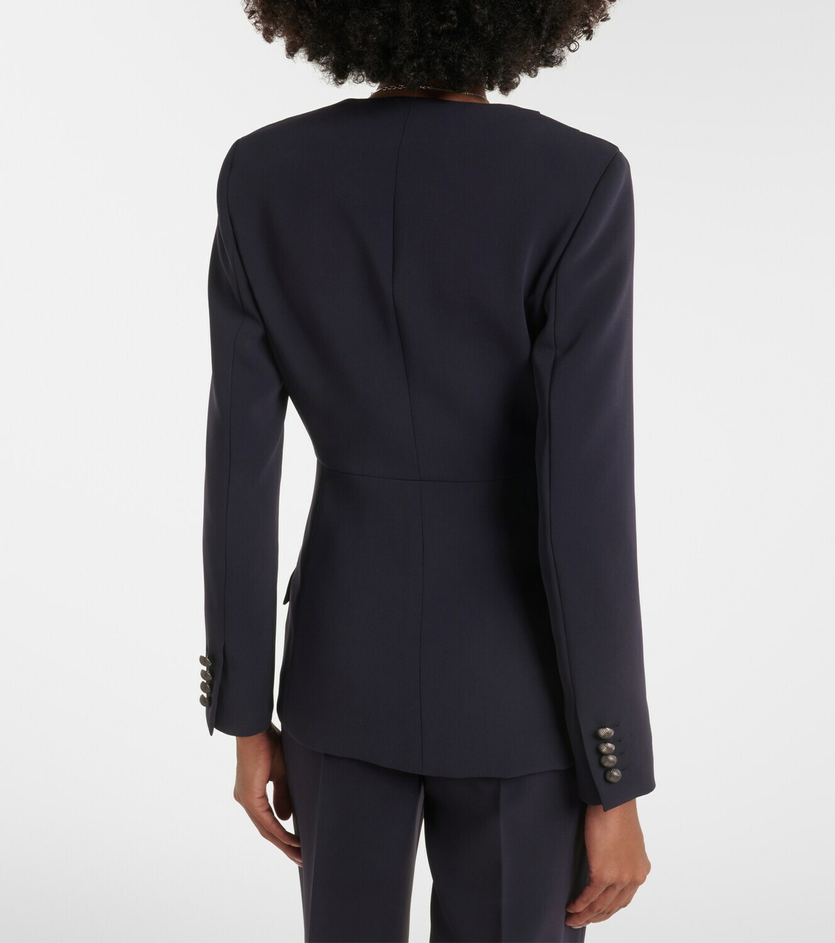 Max Mara Pleated cady blazer