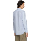 Thom Browne Blue Funmix Classic Point Collar Shirt