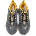 Reebok Classics Grey and Yellow DMXpert Sneakers