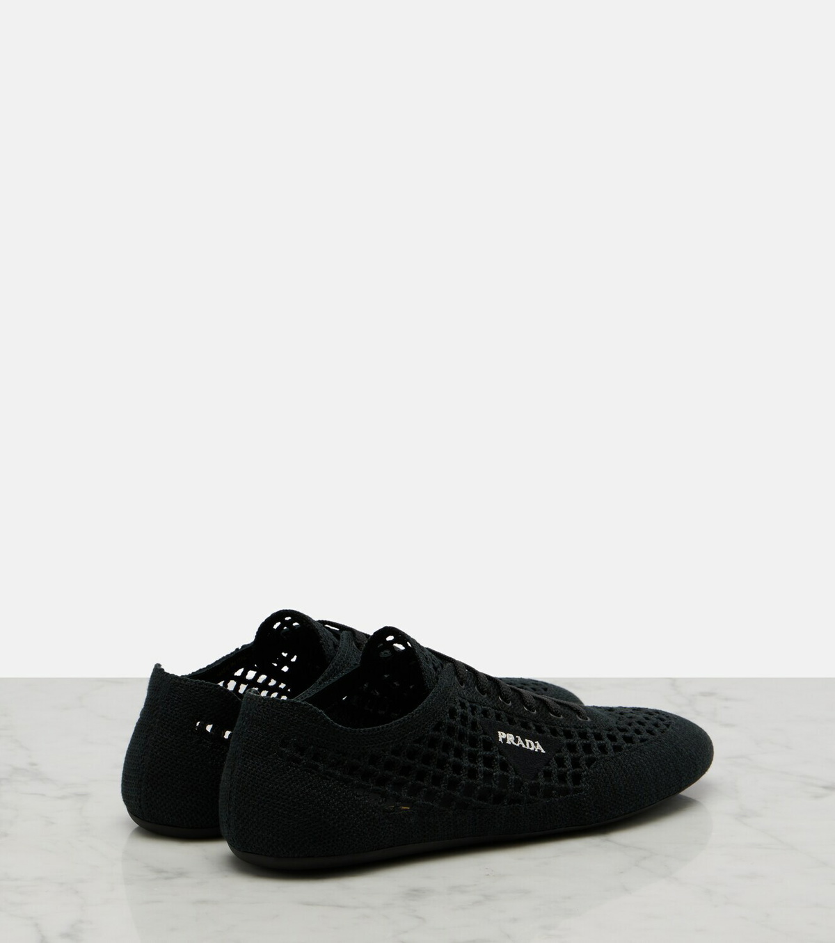 Prada Collapse crochet sneakers