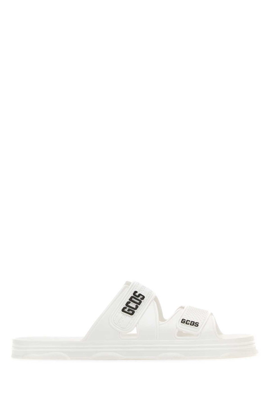 Photo: White Rubber Gcds Slippers