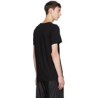 John Elliott Black Classic Crewneck T-Shirt