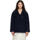 Loulou de Saison Navy NEIL Double Breasted Jacket