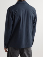 NN07 - Marlon Recycled Shell Overshirt - Blue