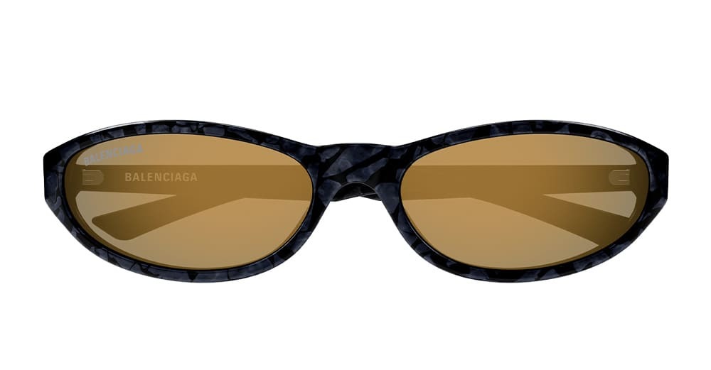 Balenciaga Eyewear Bb0007s-010 - Black Sunglasses