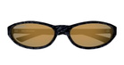 Balenciaga Eyewear Bb0007s-010 - Black Sunglasses