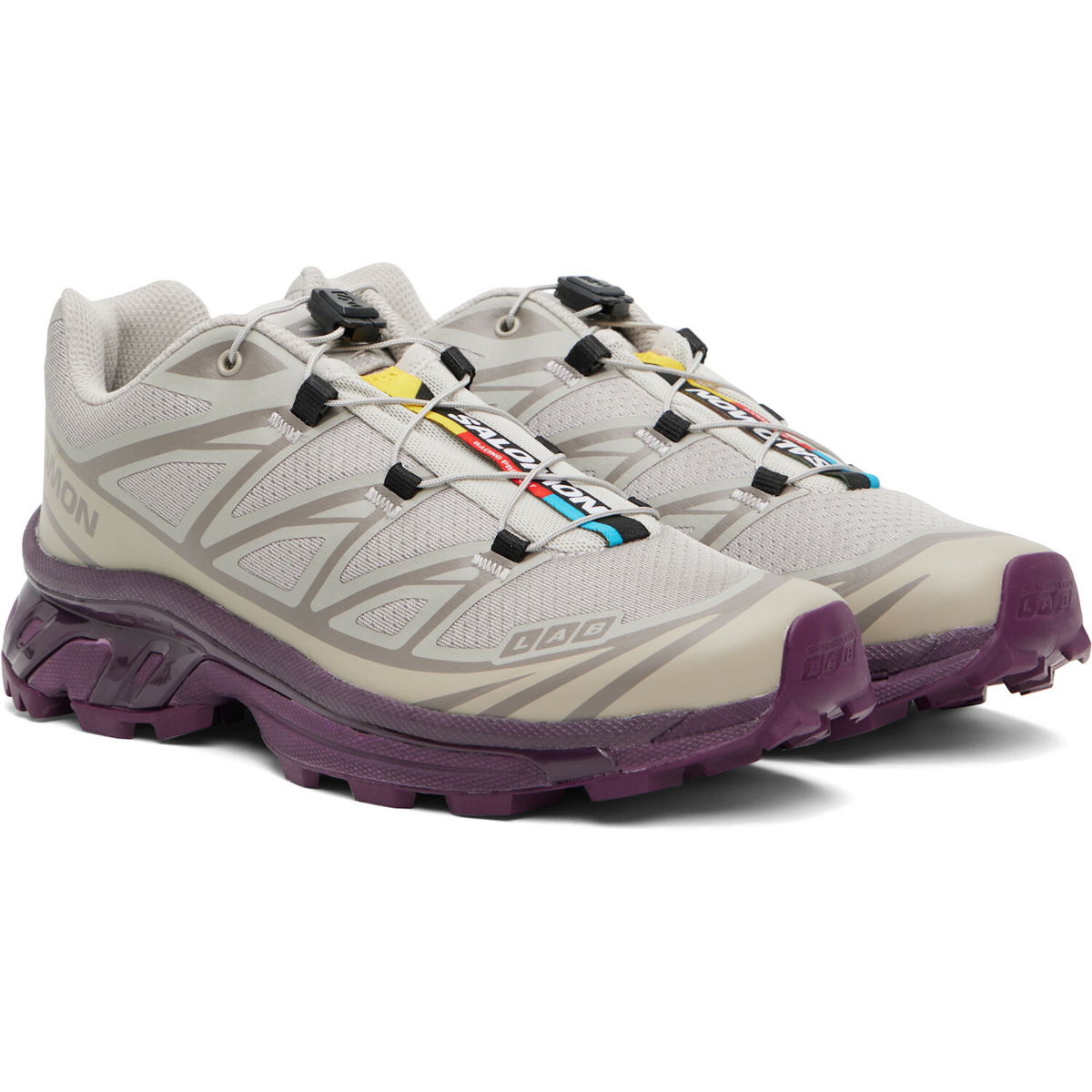 Salomon Gray XT-6 Sneakers