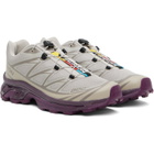Salomon Gray XT-6 Sneakers