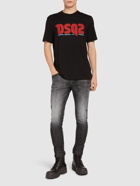 DSQUARED2 Regular Fit Logo Cotton T-shirt