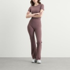 Nike Women's Zenvy High Waisted Flared Leggings in Tattoo/White