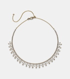 Kamyen 18kt gold choker with diamonds