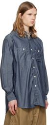 Engineered Garments Indigo Work Shirt