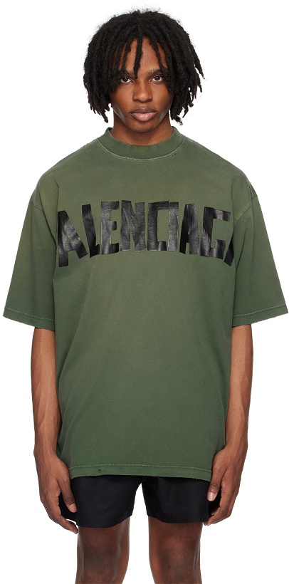 Photo: Balenciaga Green Tape Type T-Shirt