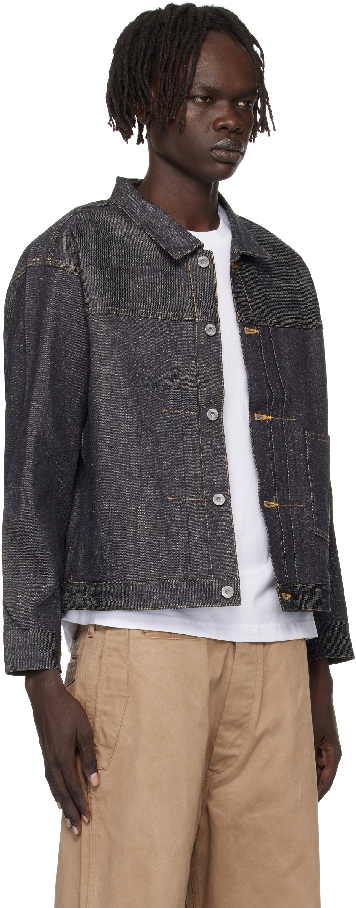Taiga Takahashi Navy Lot. 703 C.1920's Denim Jacket