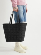 Loewe - Leather-Trimmed Logo-Jacquard Canvas Tote Bag