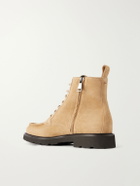 Canali - Suede Lace-Up Boots - Neutrals