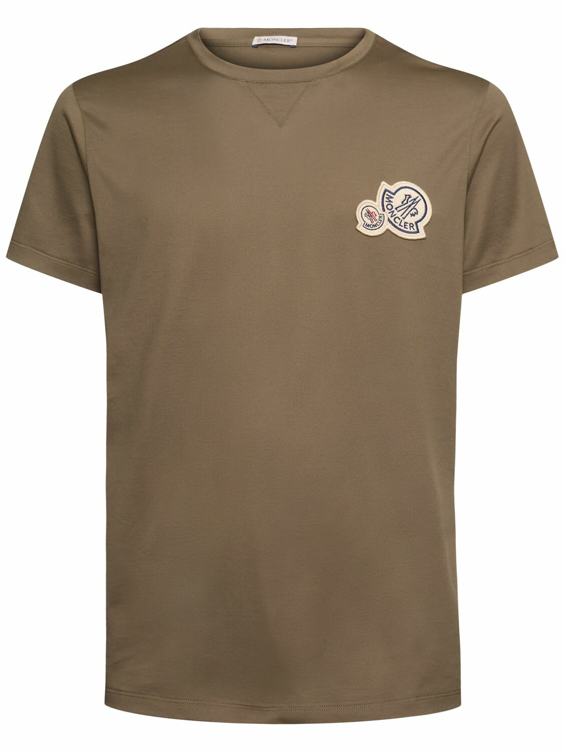 Tシャツ・カットソー Moncler T-Shirt With Double Logo Patches Moncler Double Patch Logo T-Shirt Size XL | eBay
