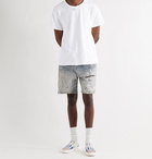 AMIRI - Distressed Cotton-Jersey T-Shirt - White