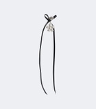 Simone Rocha Bow-detail crystal-embellished drop earrings