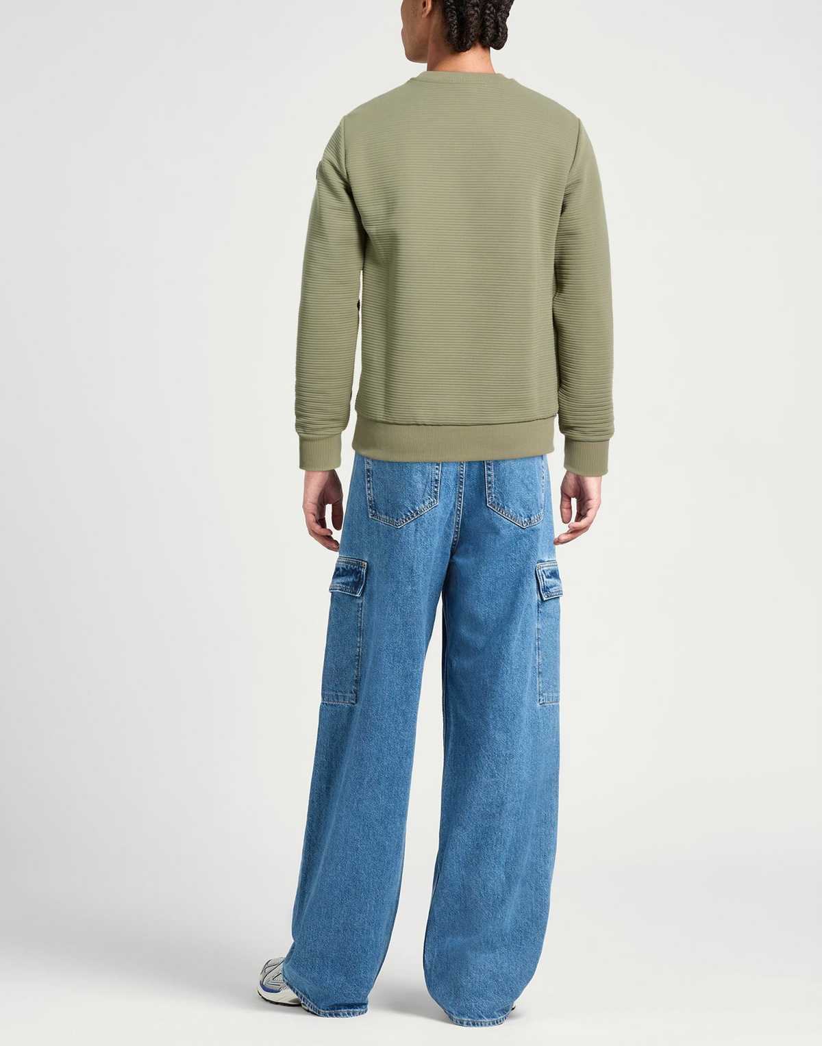 Colmar Mens Sweatshirt in Sage green
