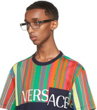 Versace Black Medusa Stud Glasses