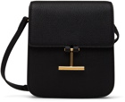 TOM FORD Black Grain Leather Tara Mini Bag