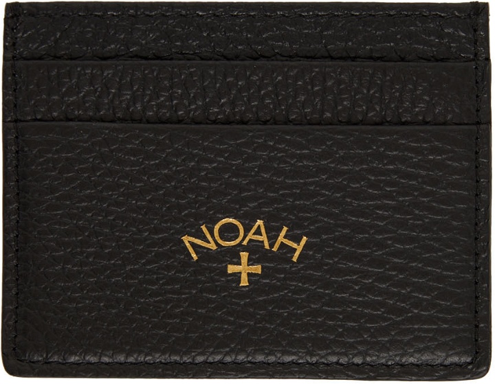 Photo: Noah Black Leather Cardholder