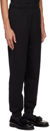 TSAU Black Appliqué Lounge Pants