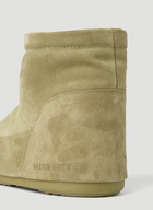 Moon Boot - No Lace Boots in Khaki