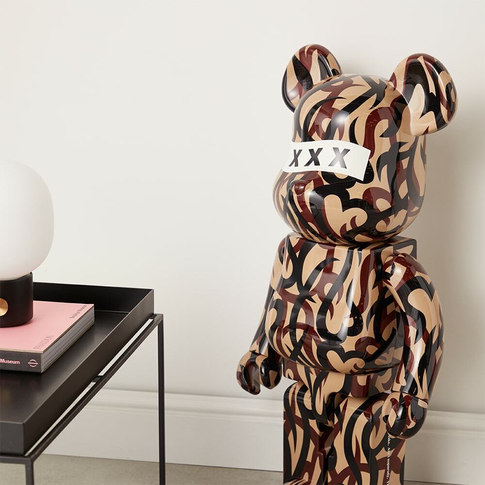 GOD SELECTION XXX - BE@RBRICK GOD SELECTION XXX 1000％ Medicom God Selection XXX Black Clear 1000% Bearbrick Figure
