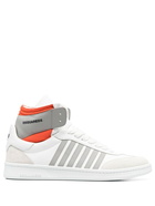 DSQUARED2 - Logo Leather Sneakers