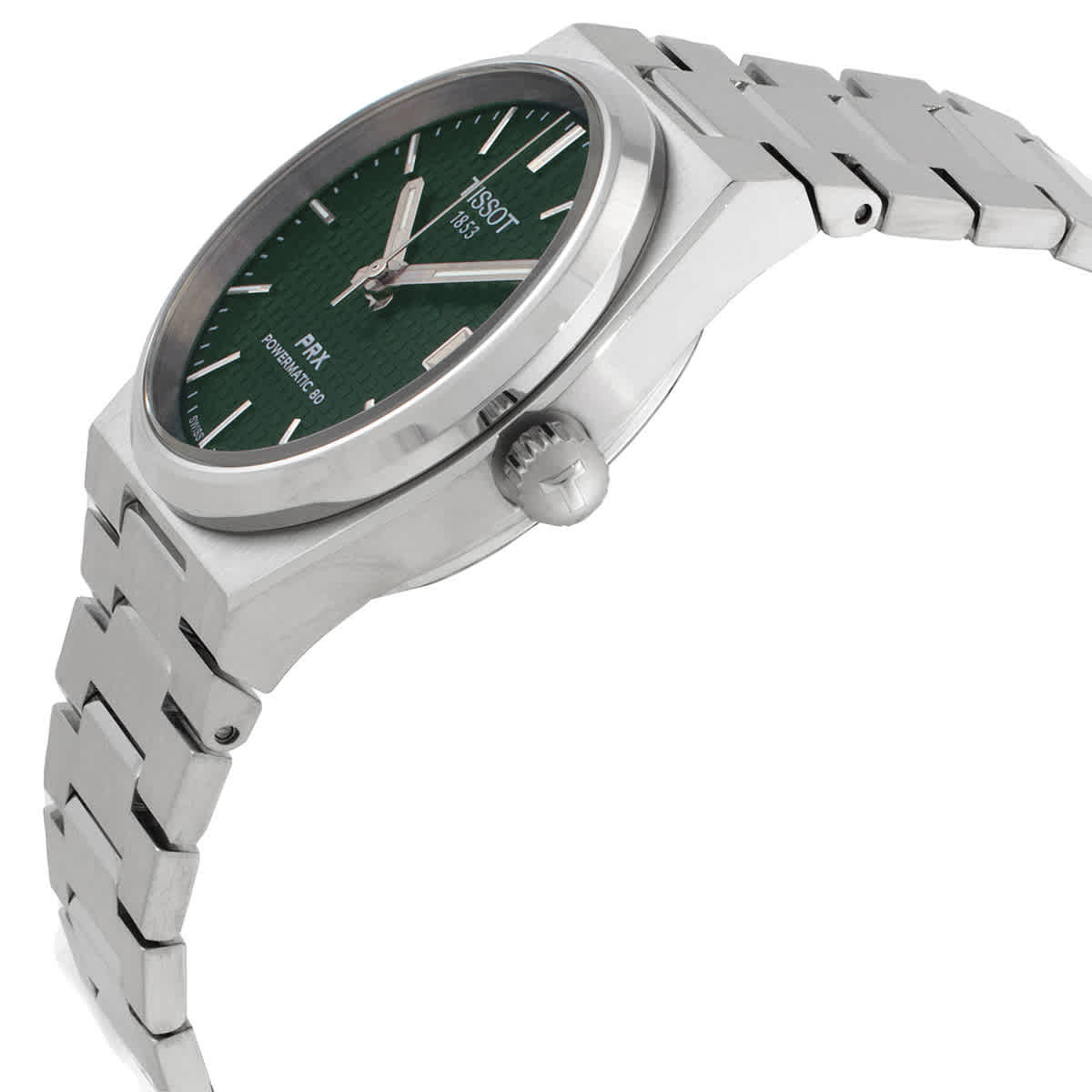 Tissot PRX Automatic Green Dial Unisex Watch T1372071109100