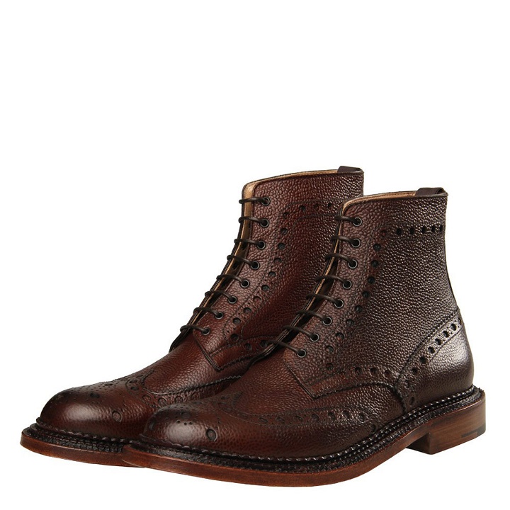 Photo: Fred Triple Welt - Brown Grain Leather