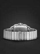 Cartier - Santos de Cartier Automatic 39.8mm Stainless Steel and PVD-Coated Watch, Ref. No. CRWSSA0048