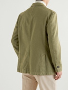 Massimo Alba - Cotton and Wool-Blend Twill Jacket - Green