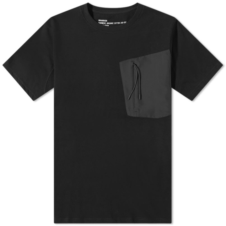 Photo: Maharishi Men's Tech Travel T-Shirt in Black