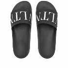 Valentino Men's VLTN Slide in Black/White
