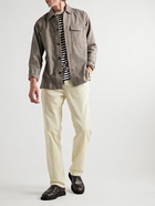 Oliver Spencer - Straight-Leg Cotton-Corduroy Trousers - Neutrals