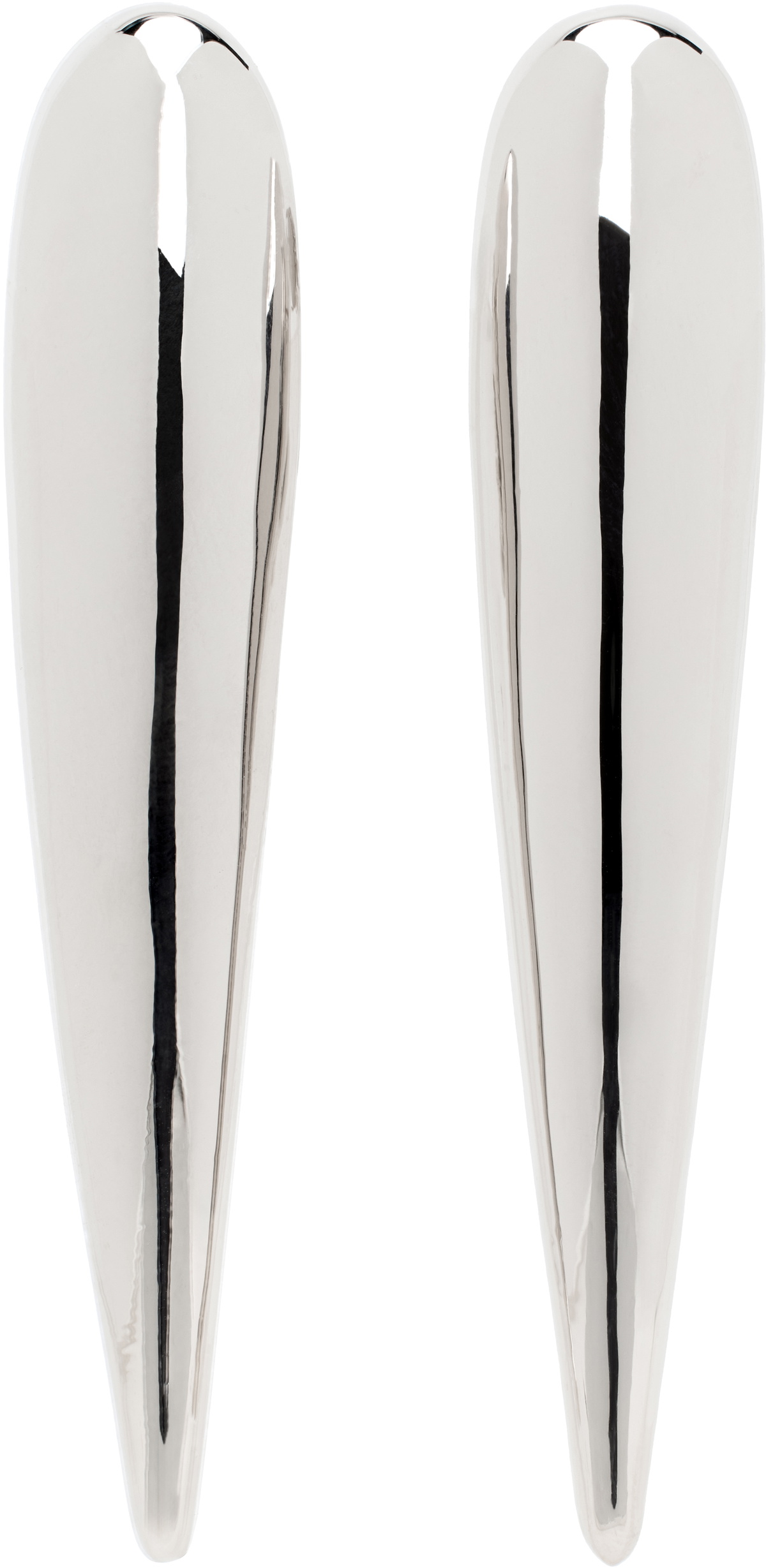 HUGO KREIT Silver Nail Earrings