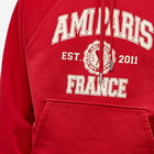 AMI Men's Paris FR Hoody in Red