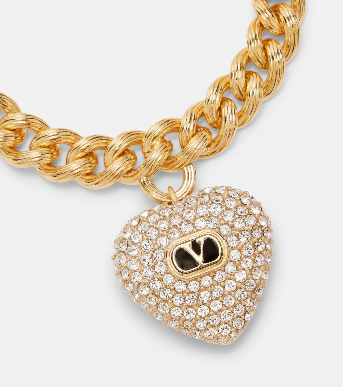 Valentino Coeur Royal VLogo charm bracelet