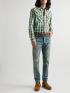 RRL - Checked Cotton Shirt - Green