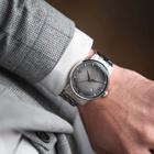 Bruno Sohnle Stuttgart Automatic Grey Dial Mens Watch 17-12173-862