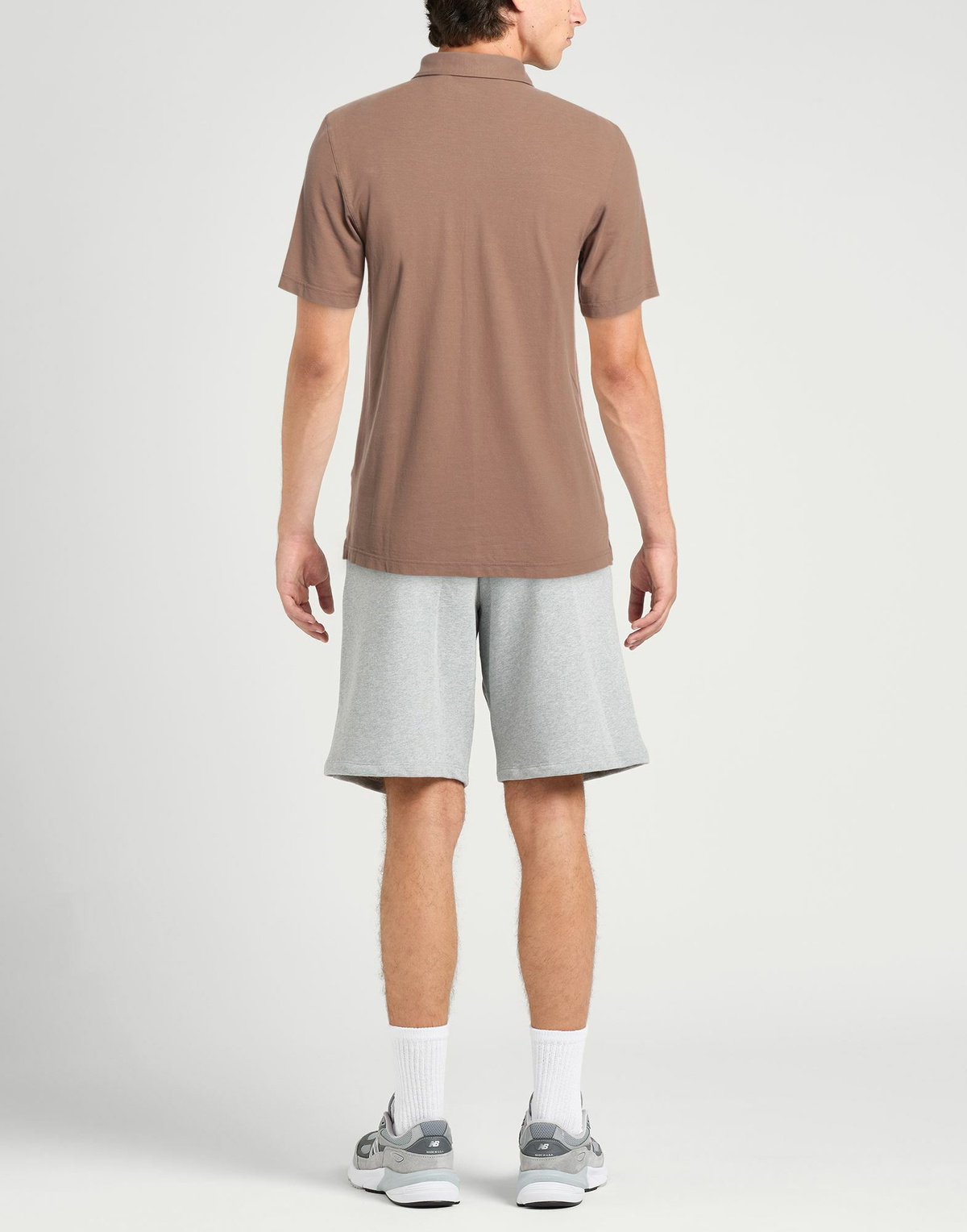 Lardini Mens Polo shirt Camel
