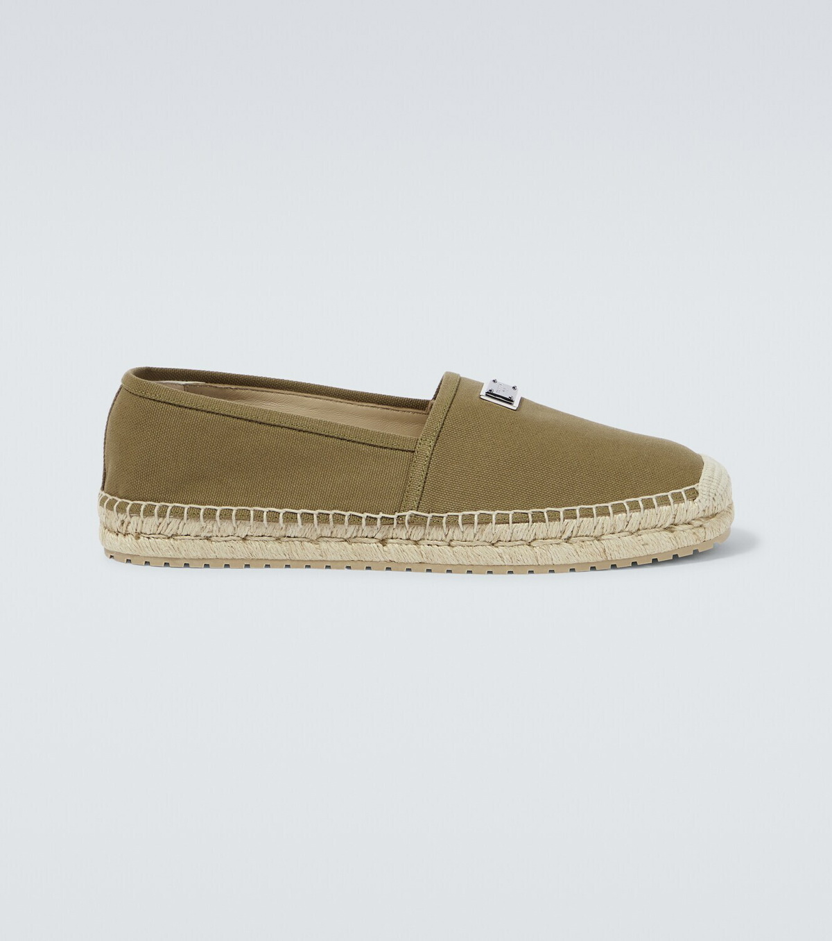 Dolce&Gabbana - Boccaccio canvas espadrilles